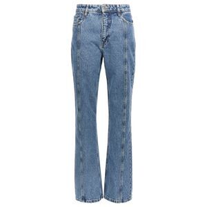 Rotate Birger Christensen Women Velcro Logo Jeans